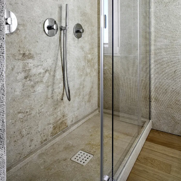Marble bathrooms